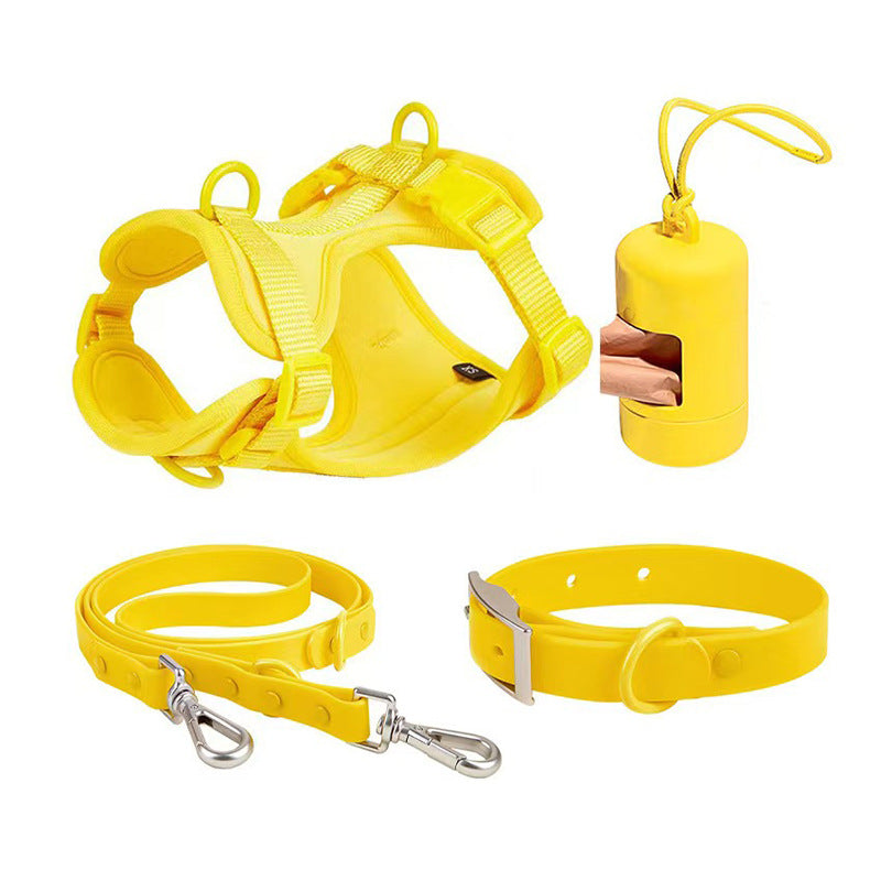 Dog Harness 4-Piece Set | Waterproof PVC Vest, Leash, Collar & Clip – product image 26 | Pawnests