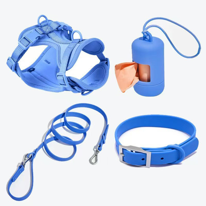 Dog Harness 4-Piece Set | Waterproof PVC Vest, Leash, Collar & Clip – product image 40 | Pawnests