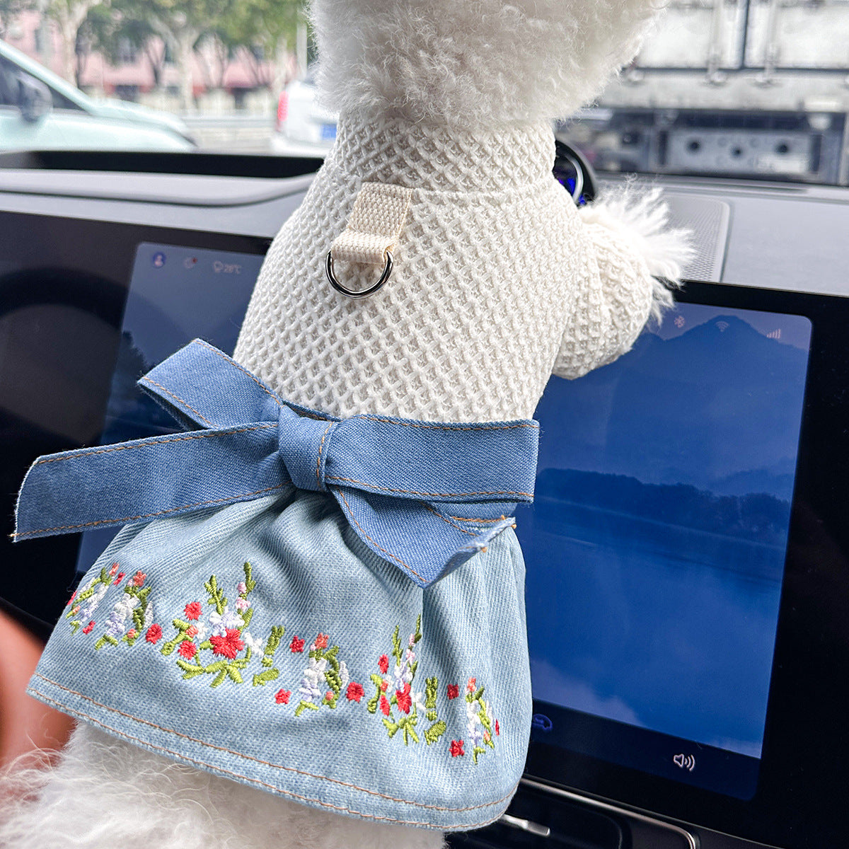 Pet Denim Skirt | Cute Summer Dress for Small Dogs & Cats – product image 40 | Pawnests
