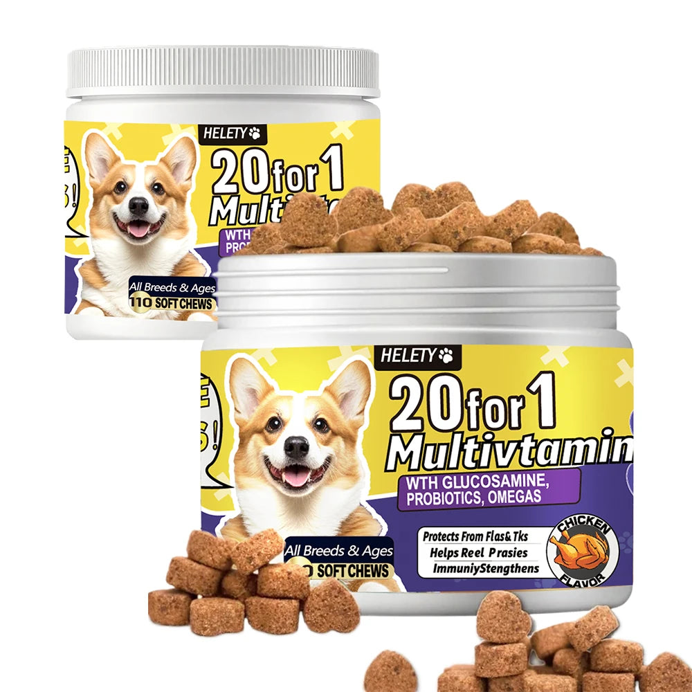 20-in-1 Dog Multivitamin Chews for Total Health – product image 3 | Pawnests