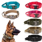 Heavy-duty tactical dog collar and leash set — military-grade nylon for all breeds | Pawnests