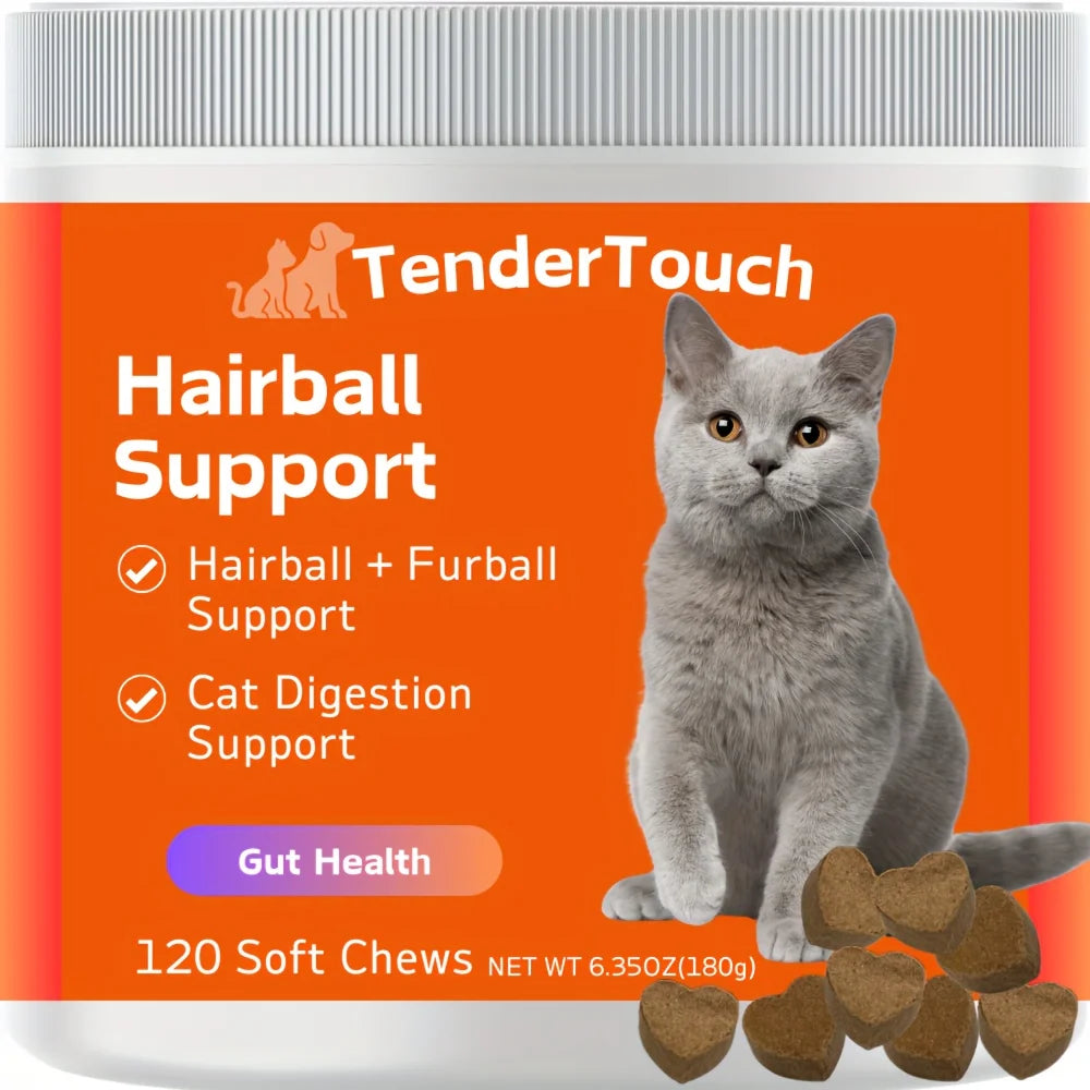 TenderTouch™ Hairball Support + Probiotic Daily Cat Treats – product image 2 | Pawnests