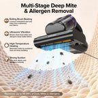 CM208 handheld vacuum in use on sofa — wireless freedom of movement — Pawnests