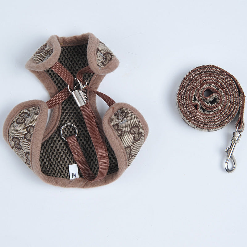 Puppy harness comfortable fit on toy breed — Pawnests