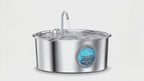 Fuente de Agua de Acero Inoxidable para Mascotas 12L