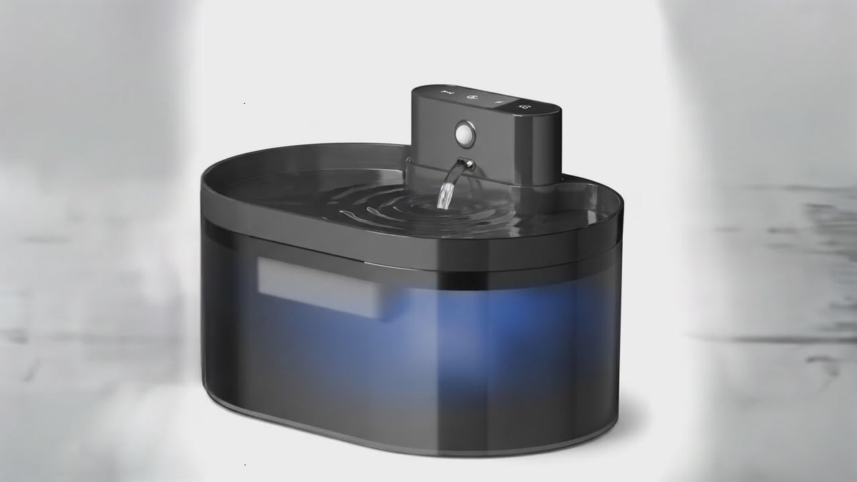 Fontaine à eau automatique silencieuse 2,2 L pour animaux