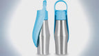 Gourde pour chien | Bouteille de voyage isotherme en inox pour chiens et chats