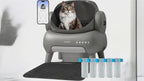 M1 Plus Automatic Cat Litter Box Bundle – Smart App, Odor Control & Multi-Cat Support
